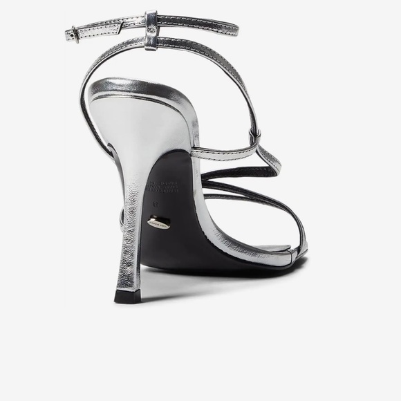 Tony Bianco Franci Sandal Silver Foil, Size: 7 - Picture 3 of 14